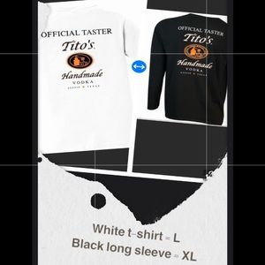 A long sleeve and a short sleeve